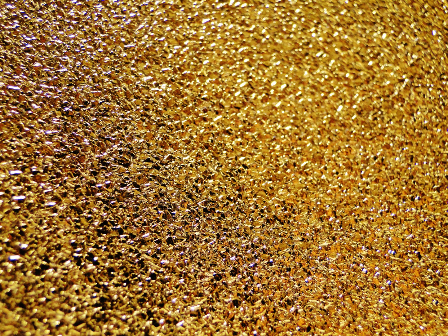 Magnetic shimmery gold empty makeup palette for single pans, gifts for her. 24ct Gold