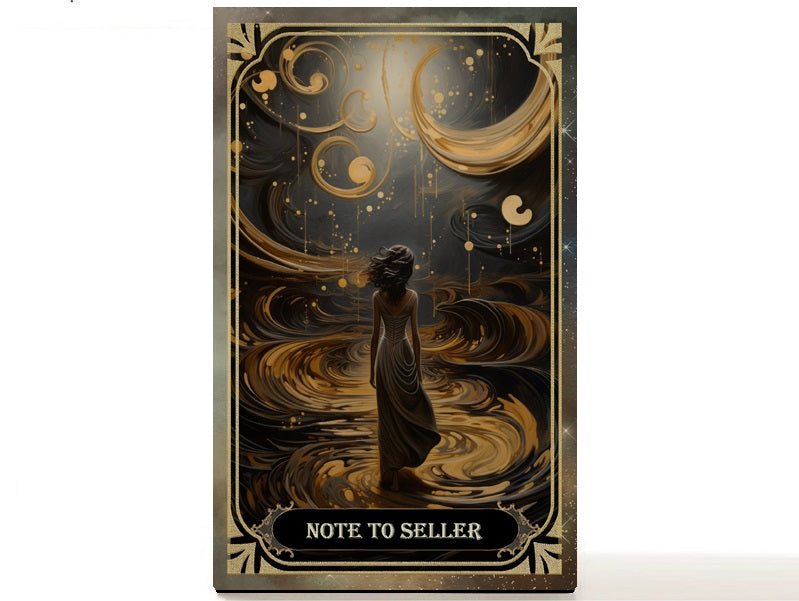 Daughter of the Moon Goddess magnetic personalized makeup palette for single eyeshadow pans. Maggie
