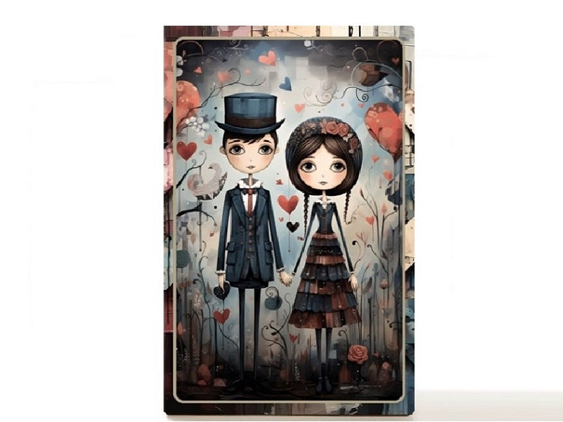 Fantasy makeup palette , cute couple fun makeup palette for single eyeshadows. Gifts for her, Thinking of You