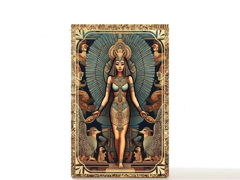Egyptian Queen makeup palette for single eyeshadow pans, gifts for her. Cleopatra