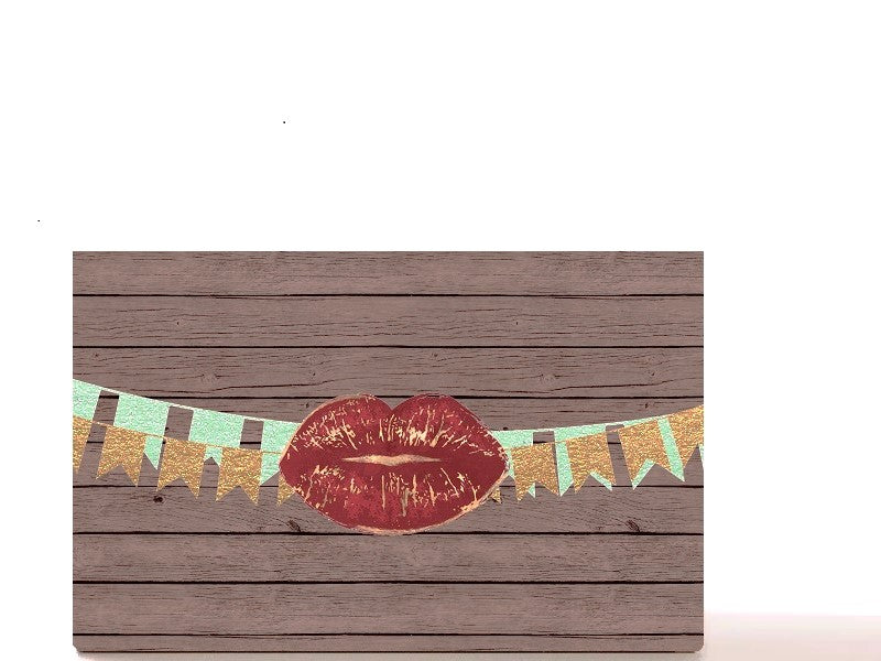 Miami empty makeup palette for depot makeup pans, gift for her. Postcard