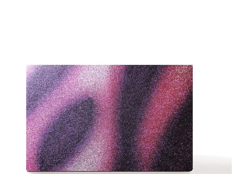 One of a kind magnetic empty makeup palette for single pans, gifts for her - Purple Rainbow