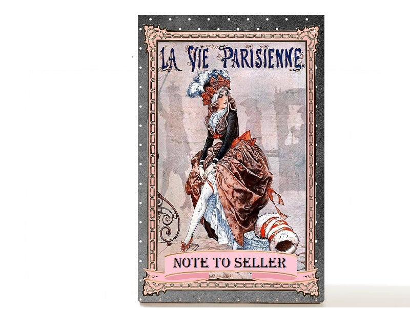 French magazine magnetic makeup palette gift for her, organizer for single eyeshadow pans - La Vie Parisienne