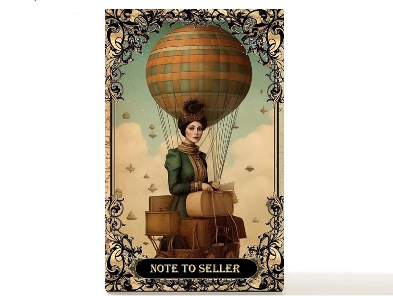 Hot air balloons magnetic personalized makeup palette for single eyeshadow pans. World's Wonder