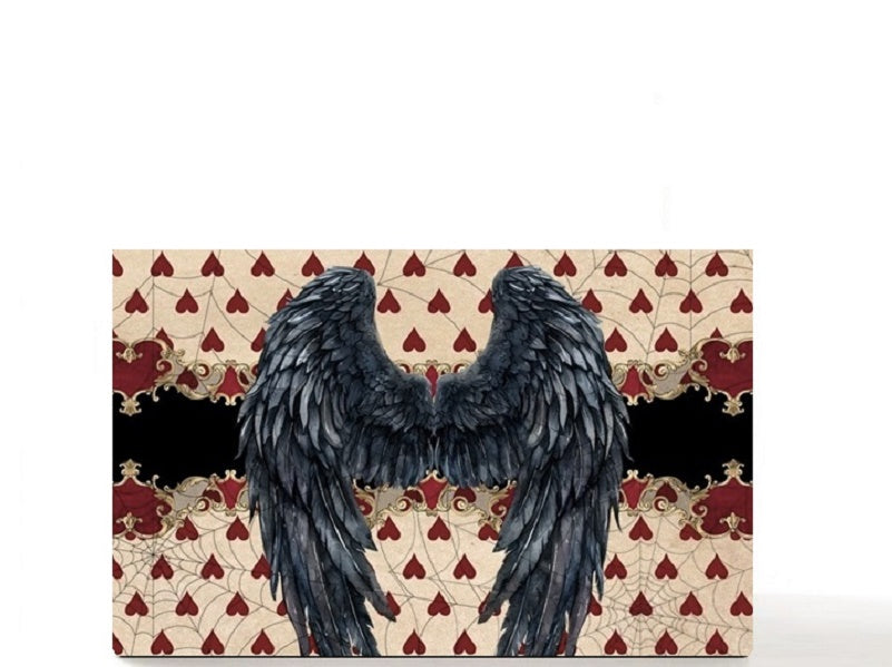 Gothic Halloween heart custom magnetic empty makeup palette gift for her - Love Spell