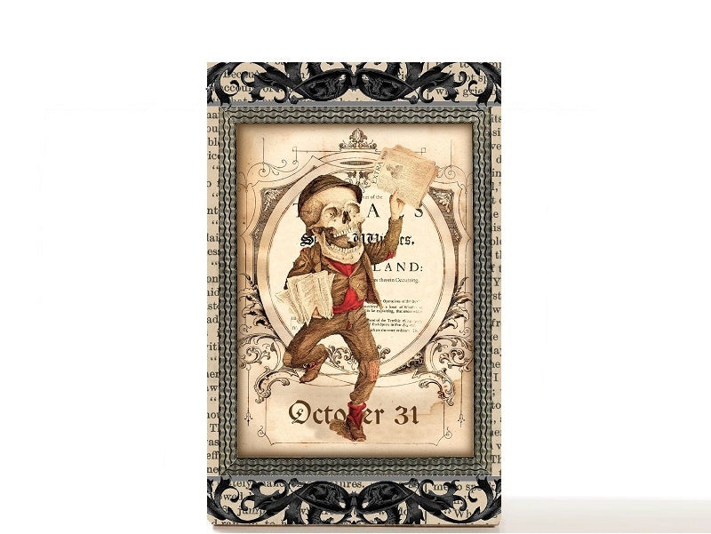 Penny Dreadful gothic magic magnetic personalized makeup palette for single eyeshadow pans.