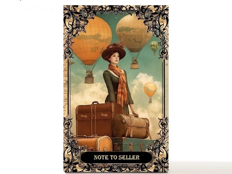 Hot air balloons magnetic personalized makeup palette for single eyeshadow pans. On the Road Again