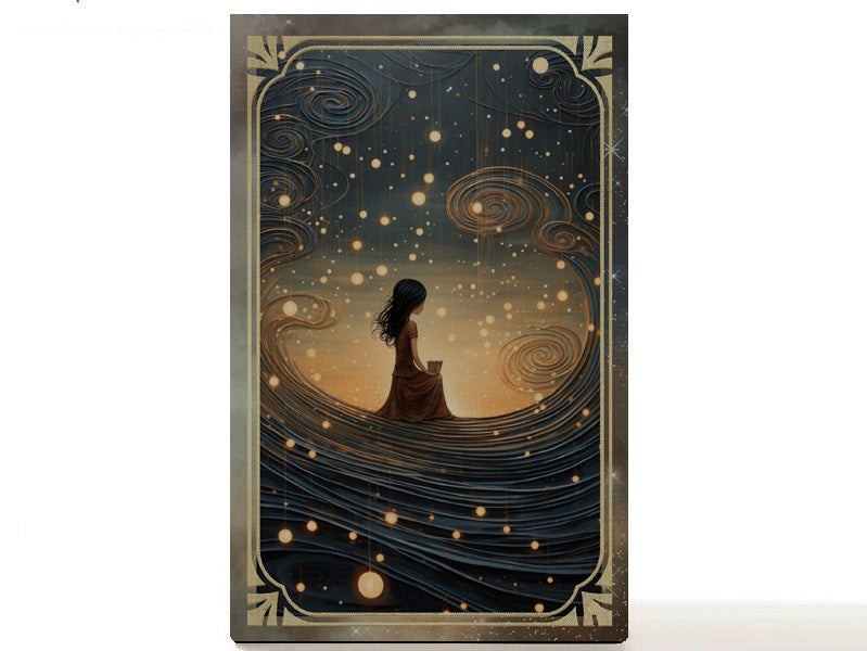 Daughter of the Moon Goddess magnetic personalized makeup palette for single eyeshadow pans. Catty