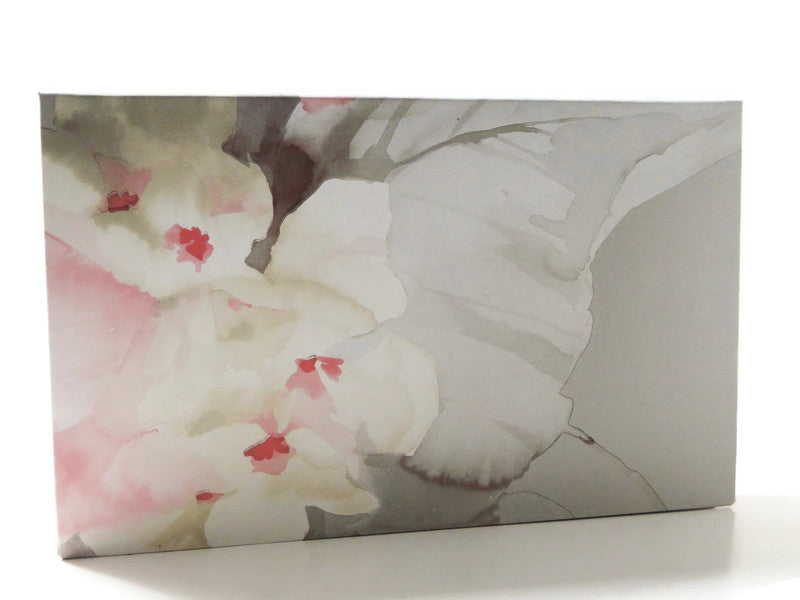 Luxe large double sided magnetic makeup palette for makeup pans collection, gifts for her. Pink Roses