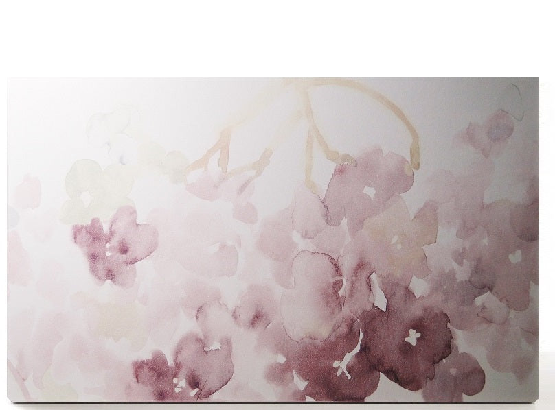 Pro magnetic makeup palette for single pans collection, gifts for her. Purple wildflower