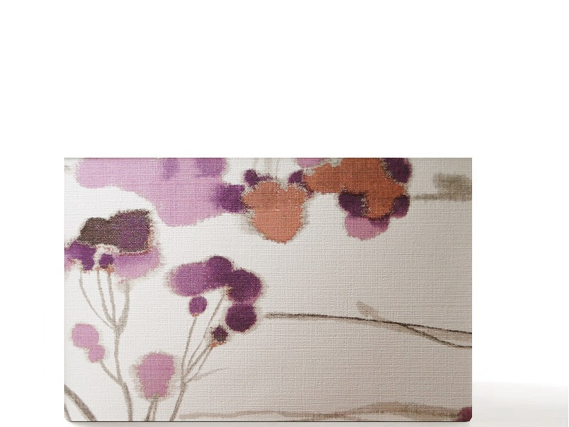 Custom magnetic empty makeup palette for single pans, gifts for her - Purple Dandelion