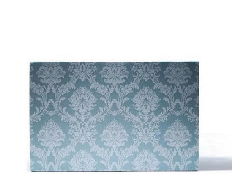 Magnetic empty makeup palette for single eyeshadow pans, gifts for her - Blue Damask