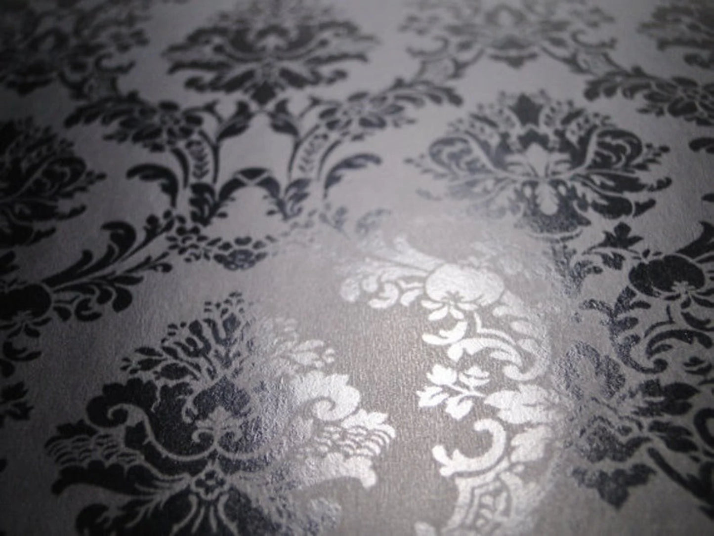 Pro magnetic black damask makeup palette for single pans collection, gifts for her. Prince of Darkness