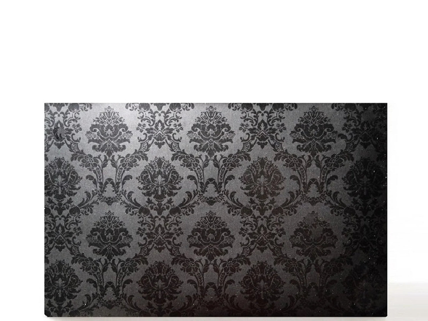 Pro magnetic black damask makeup palette for single pans collection, gifts for her. Prince of Darkness