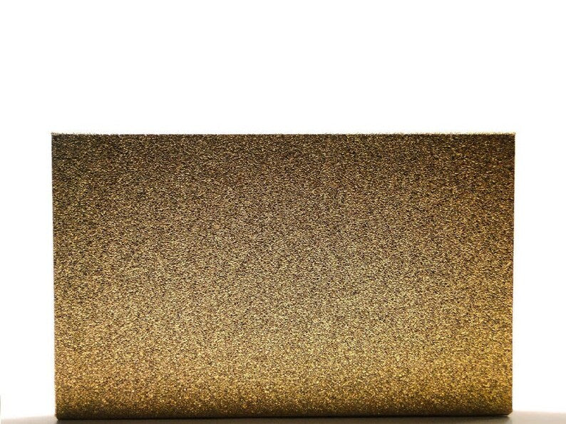 Luxe large double sided magnetic makeup palette for makeup pans collection. 24ct Gold