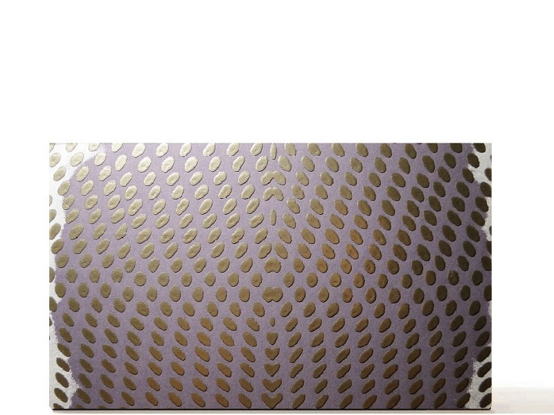 Luxe XL magnetic makeup palette for makeup collection, gifts for her. Purple gold snake skin.