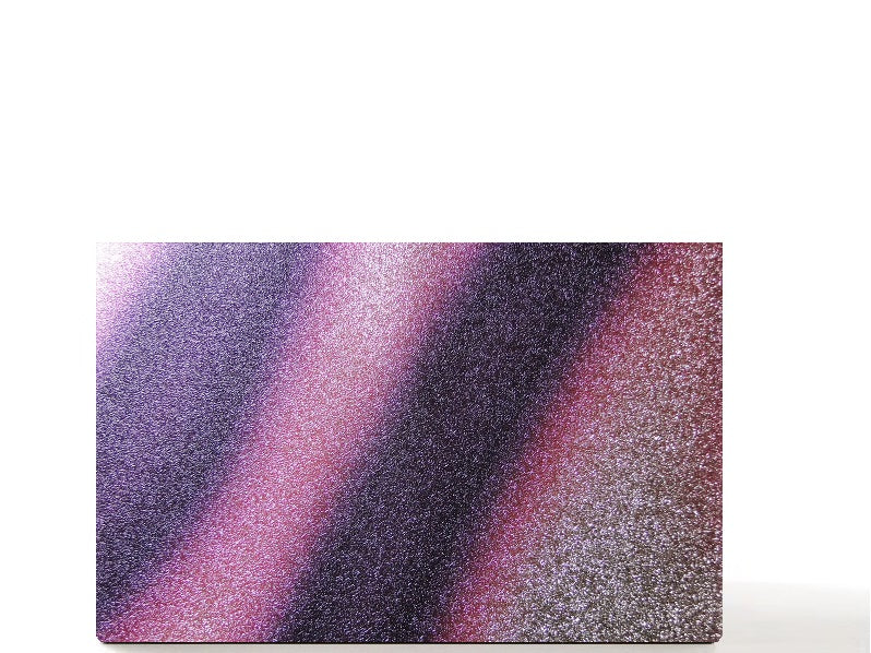 One of a kind magnetic empty makeup palette for single pans, gifts for her - Purple Rainbow