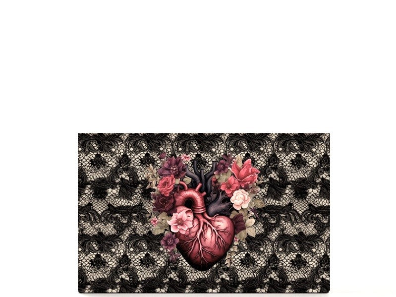 Gothic heart limited empty makeup palette for depot makeup pans, gift for her. Love Hurts