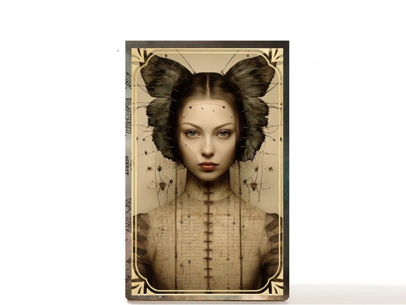 Fairy fantasy makeup palette for single eyeshadow pans, gifts for her. Catwoman Fiona