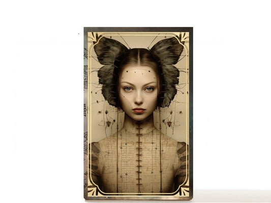 Fairy fantasy makeup palette for single eyeshadow pans, gifts for her. Catwoman Fiona