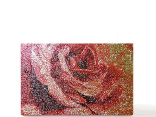 Basic DS magnetic empty makeup palette for single pans, gifts for her - Red Rose