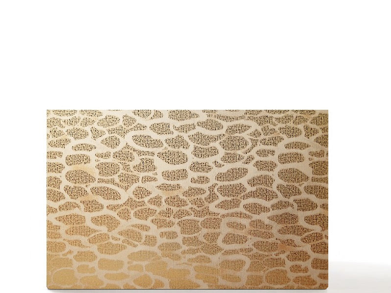 Basic DS magnetic empty makeup palette for single pans, gifts for her - Gold Animal Print