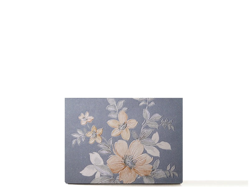 Travel makeup palette for organized makeup collection, gifs for her. Vintage orange flower