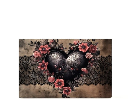 Fantasy horror custom magnetic empty makeup palette gift for her - Bleeding Heart