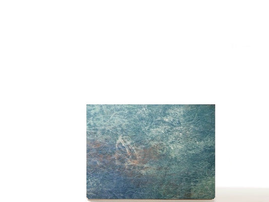 Travel makeup palette for organized makeup collection, gifs for her. Turquoise Leather