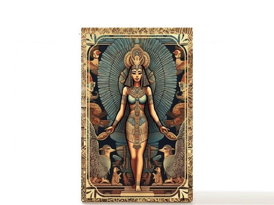 Egyptian Queen makeup palette for single eyeshadow pans, gifts for her. Cleopatra