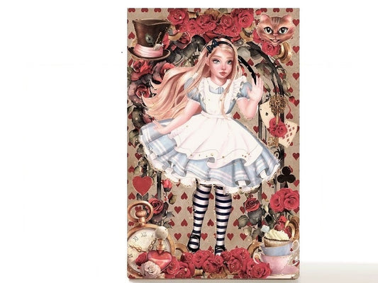 Fantasy empty magnetic empty makeup palette gift for her - Dreaming of Alice