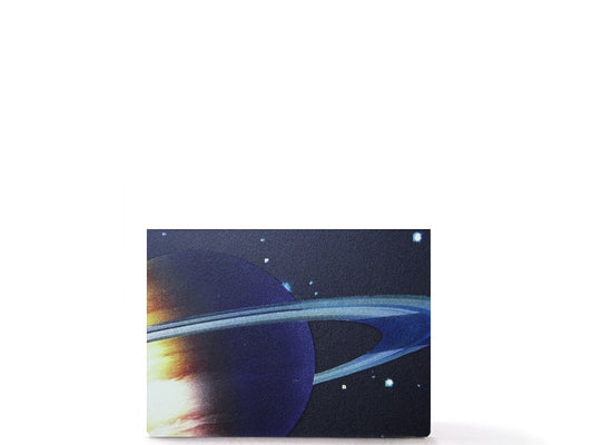 Planet space travel makeup palette, modern box for organized makeup collection. Saturn