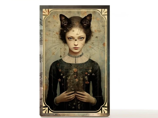 Fairy fantasy makeup palette for single eyeshadow pans, gifts for her. Catwoman Layla