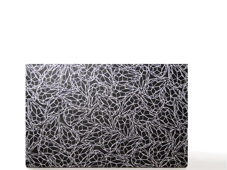 Custom magnetic empty makeup palette for single pans, gifts for her - Silver Lace