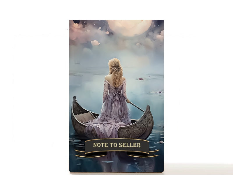Fantasy makeup palette for single eyeshadow pans, gifts for her. True Love