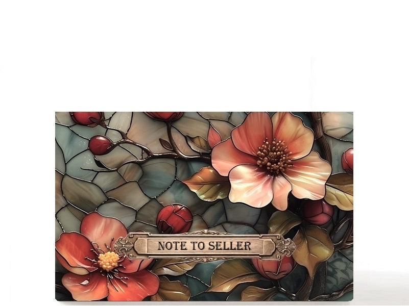 Colored glass empty magnetic makeup palette for depot single pans, gift for her - Mosaic Glass