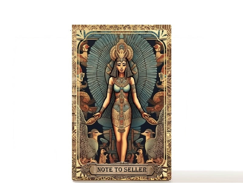 Egyptian Queen makeup palette for single eyeshadow pans, gifts for her. Cleopatra