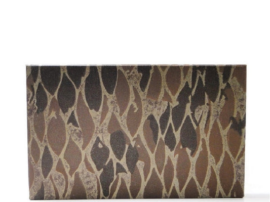 Luxe large double sided magnetic makeup palette for makeup pans collection, gifts for her. Snake Charmer