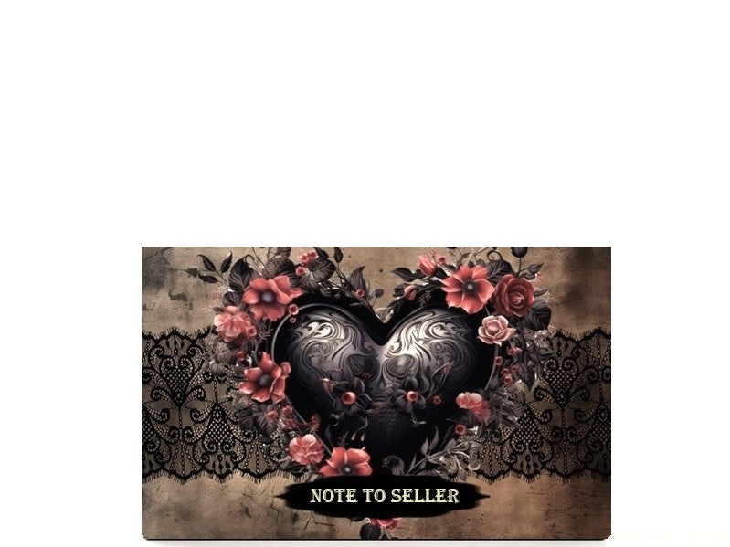 Fantasy horror custom magnetic empty makeup palette gift for her - Bleeding Heart