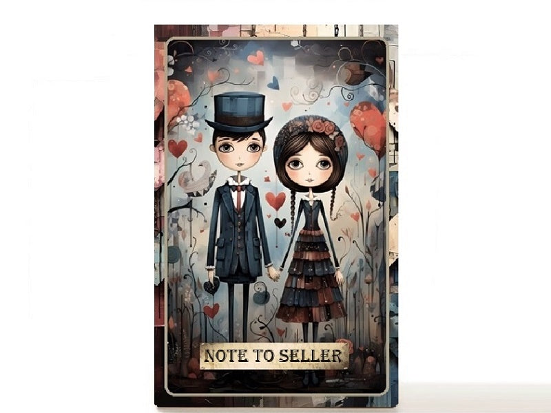 Fantasy makeup palette , cute couple fun makeup palette for single eyeshadows. Gifts for her, Thinking of You