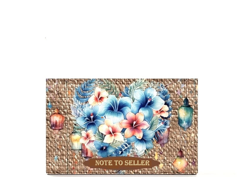 Empty makeup palette Valentine for depot single eyeshadows, gift for her. Summer Love