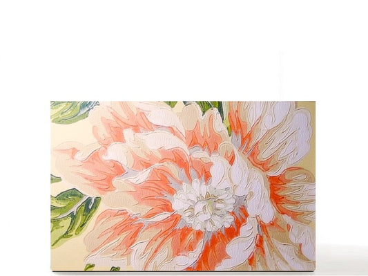 Custom magnetic empty makeup palette for single pans, gifts for her - Yellow Flower