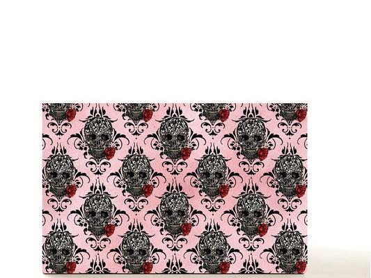 Fantasy skull horror custom magnetic empty makeup palette gift for her - Château de Brissac