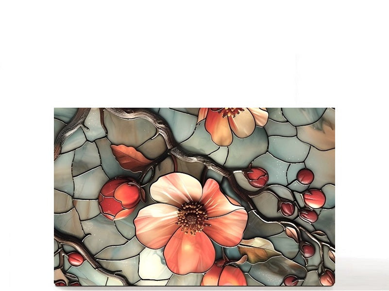 Colored glass empty magnetic makeup palette for depot single pans, gift for her - Mosaic Glass