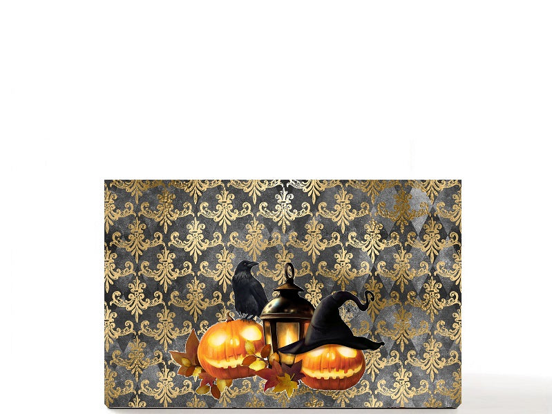 Gothic Halloween skull empty magnetic empty makeup palette gift for her - Witches Brew