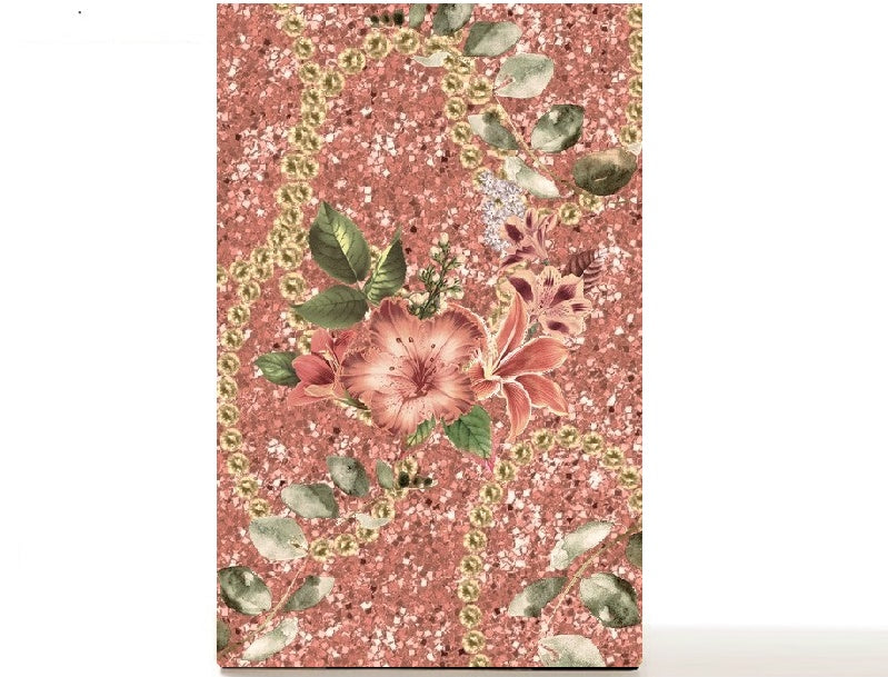 Art Nouveau lady, magnetic makeup palette for single eyeshadows. Gifts for her, Lyon