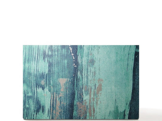 Empty makeup palette for single eyeshadow pans - Painted Green