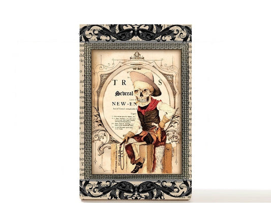 Penny Dreadful gothic Halloween magnetic personalized makeup palette for single eyeshadow pans. Truth or Dare
