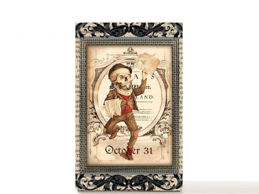 Penny Dreadful gothic magic magnetic personalized makeup palette for single eyeshadow pans.
