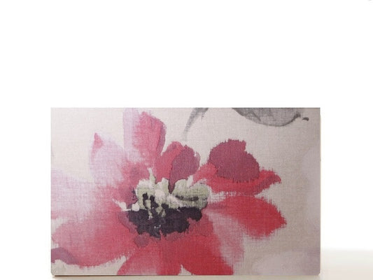 Empty makeup palette for single eyeshadow pans - Pink Peony
